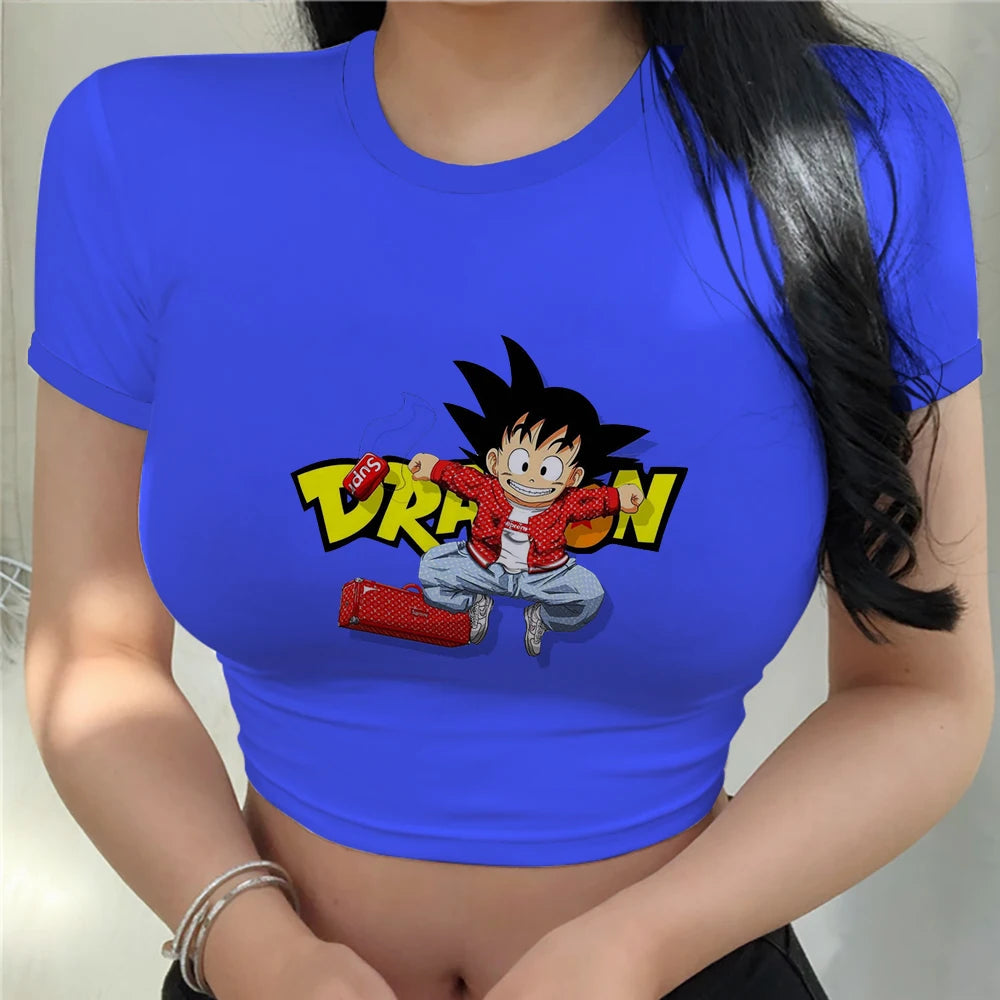 Crop Top Dragon Ball Goku Petit Streetwear