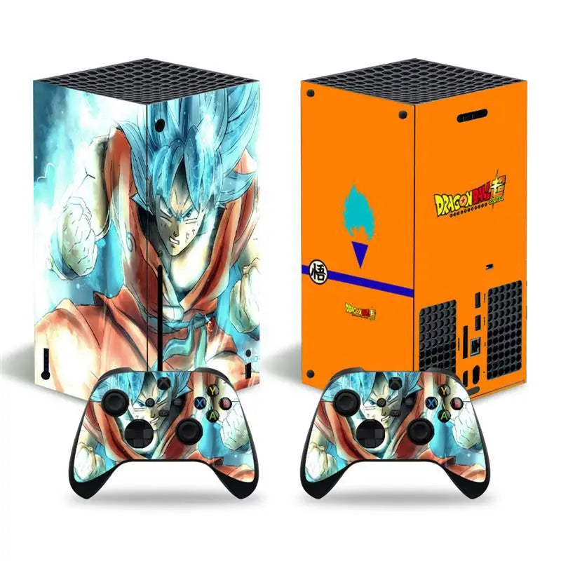 Sticker Xbox Serie X Dragon Ball Puissance de Goku
