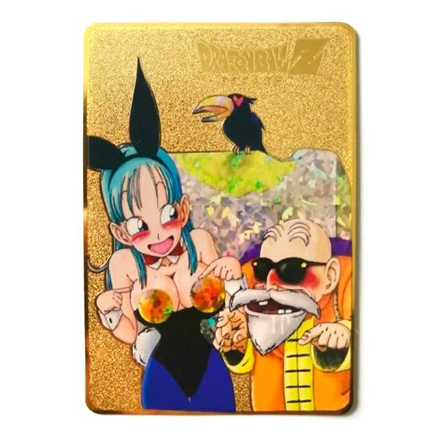 Carte Dragon Ball Z - Bulma & Master Roshi