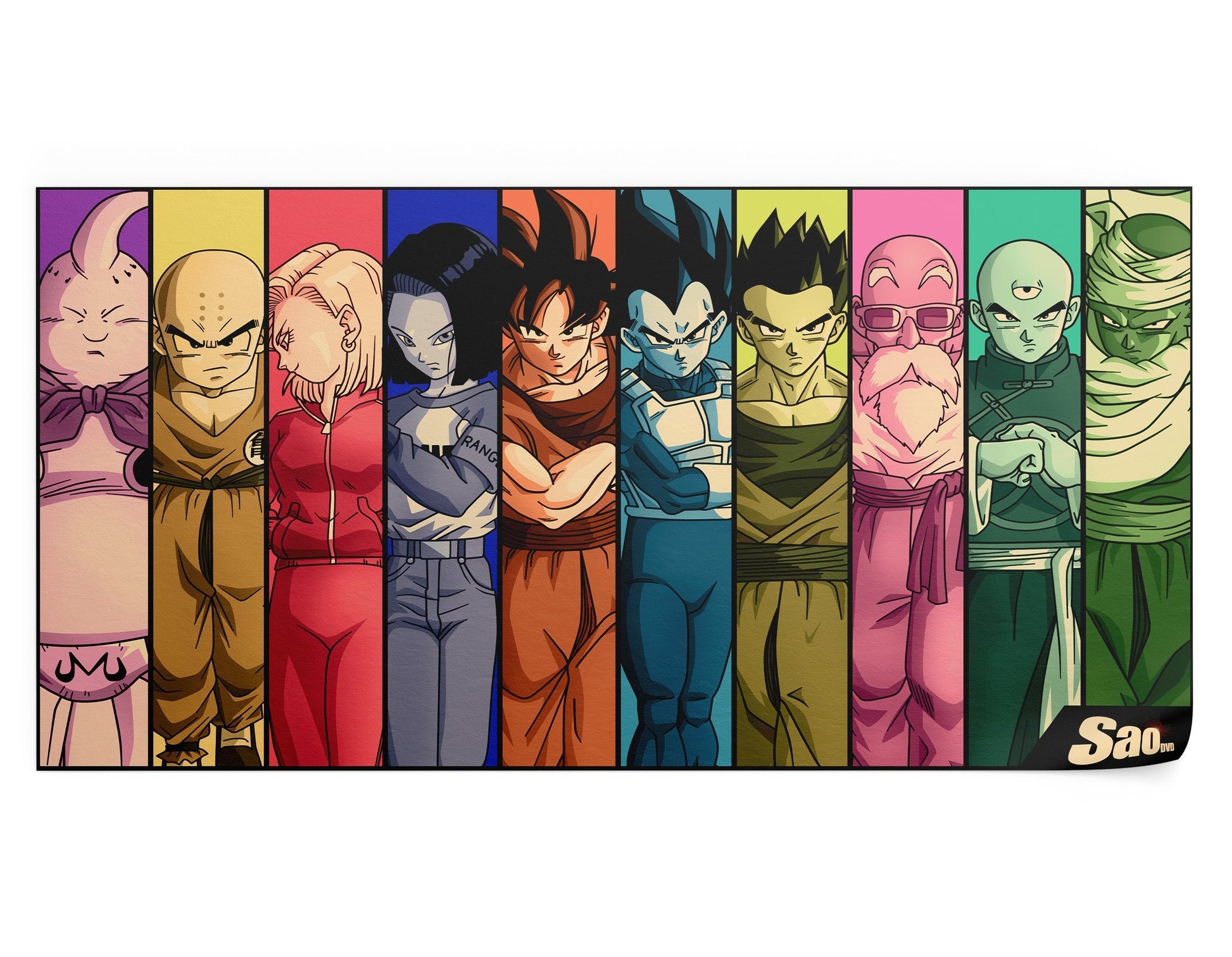 Poster Dragon Ball Z - Z-Team