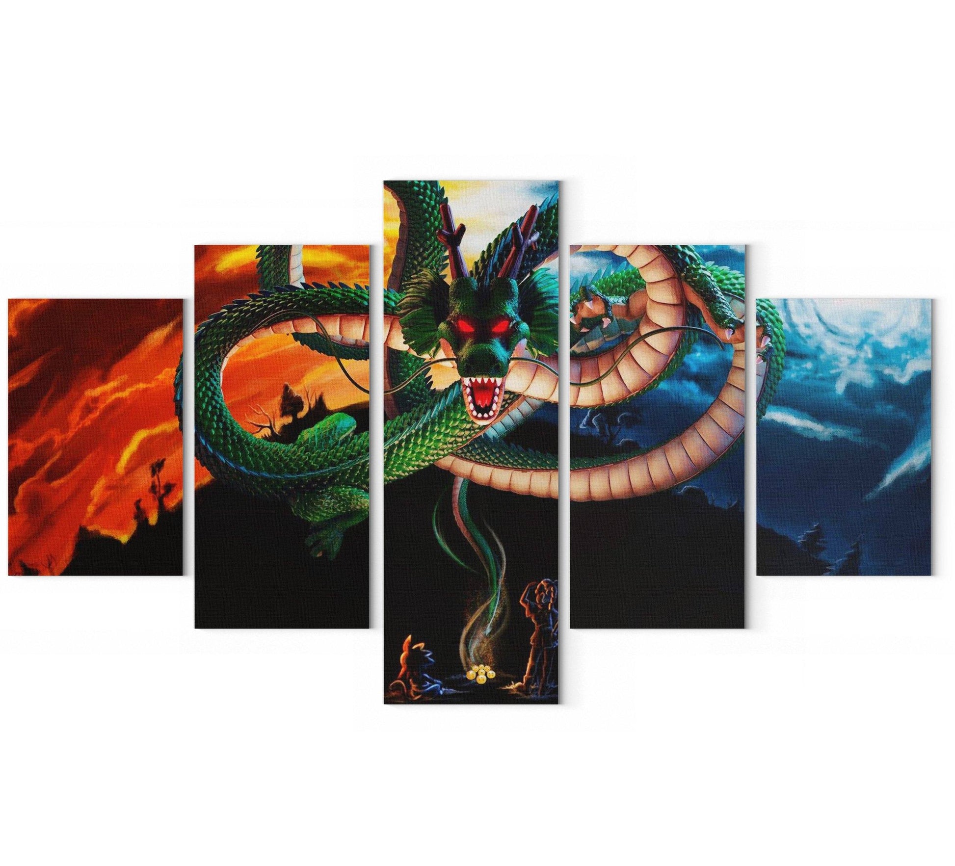 Canvas Dragon Legendaire Shenron