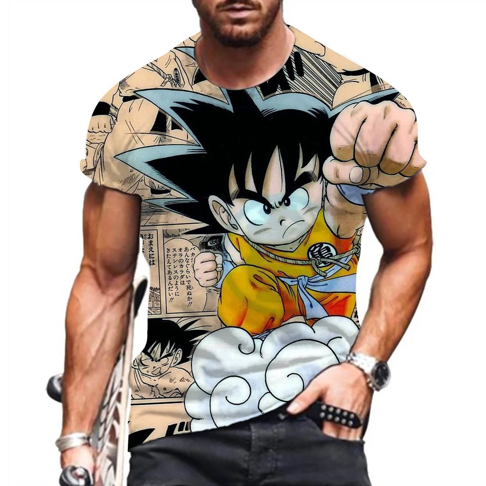 T-Shirt Dragon Ball Goku Petit Manga
