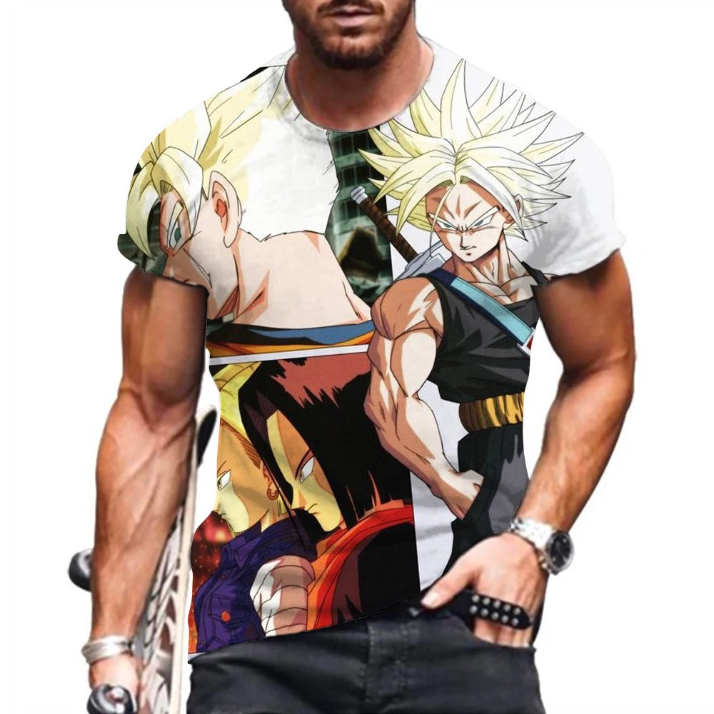 T-Shirt Dragon Ball Prestance Saiyan