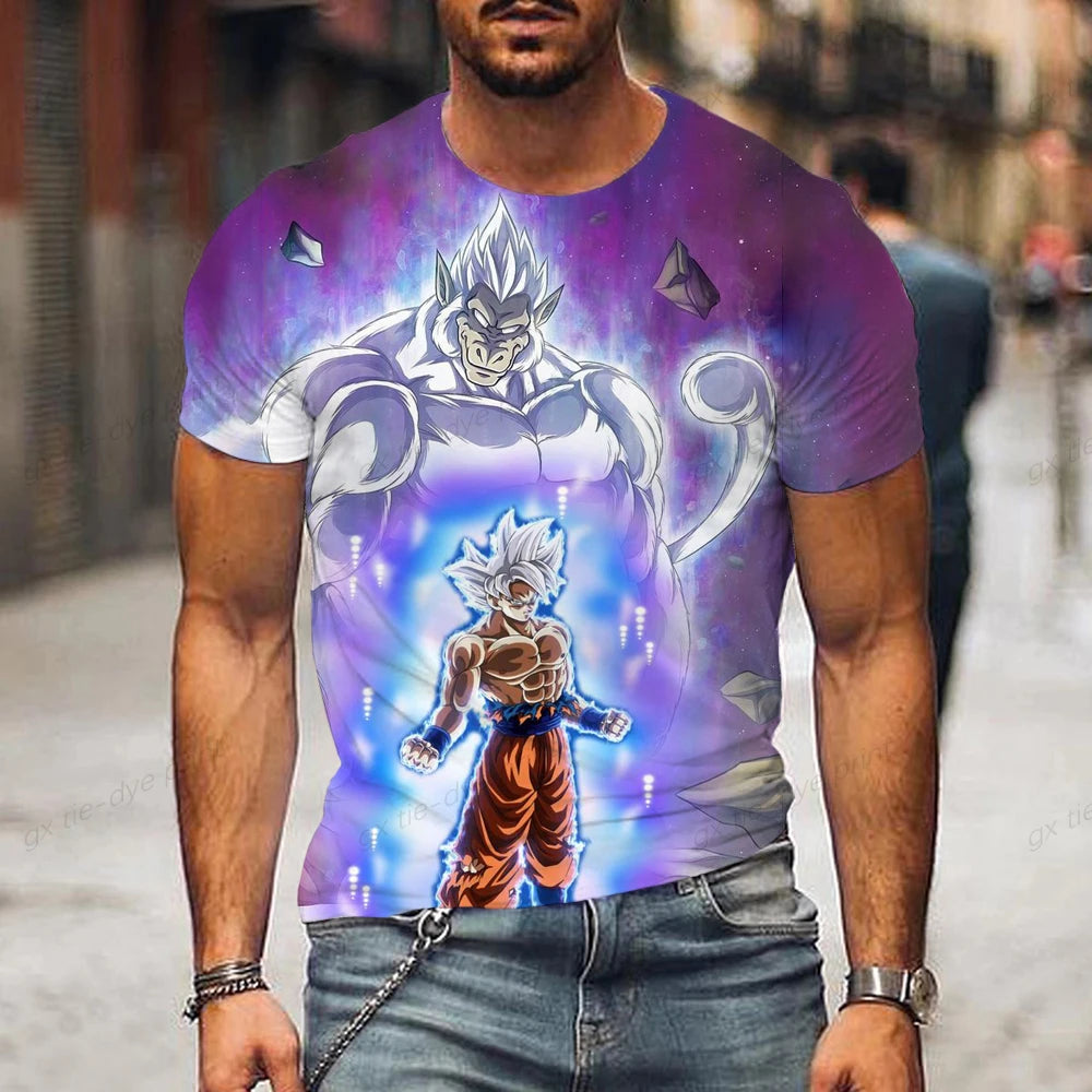 T-Shirt Dragon Ball Goku Oozaru Ultra Instinct